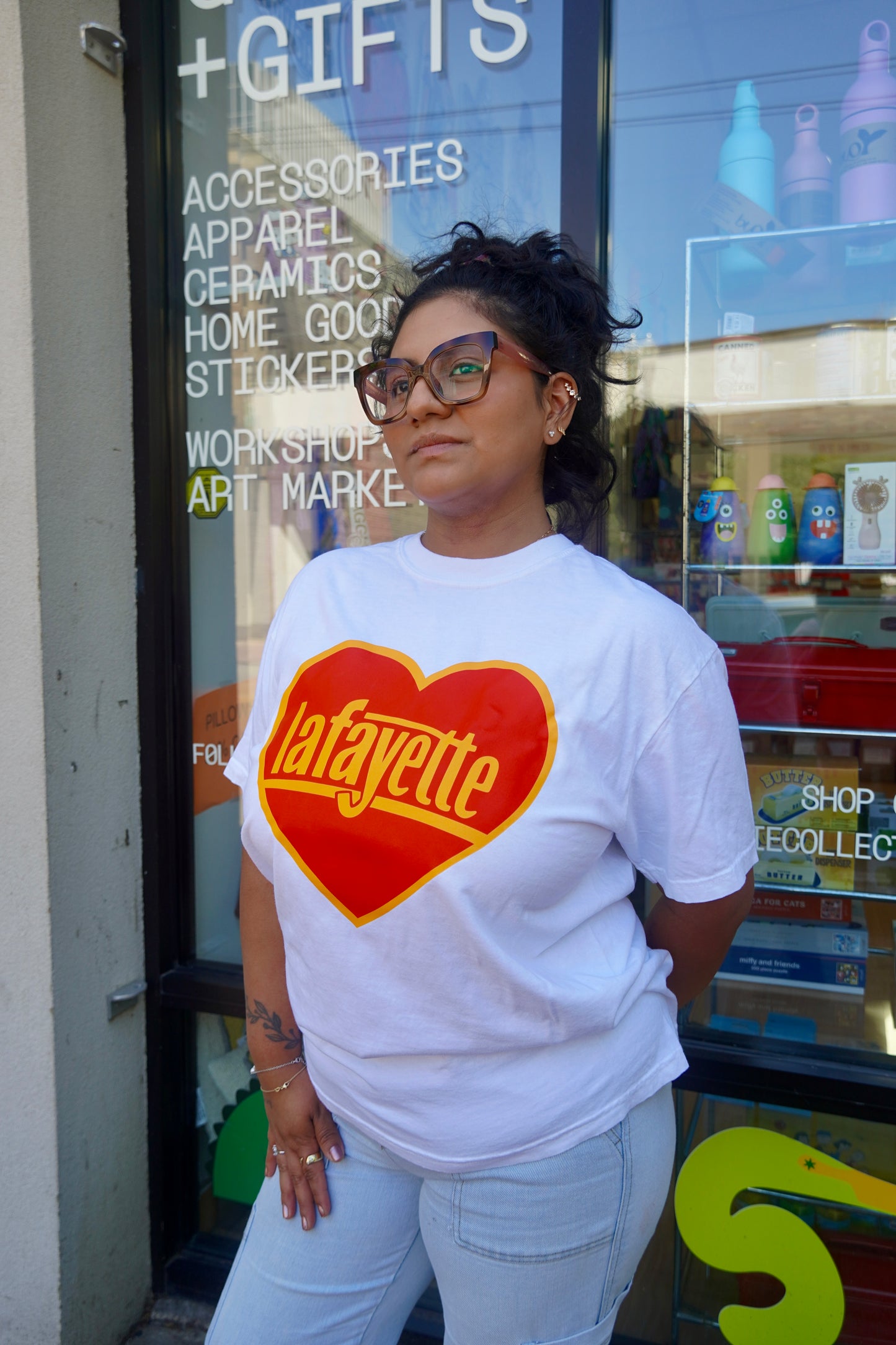 Red Lafayette Heart Shirt