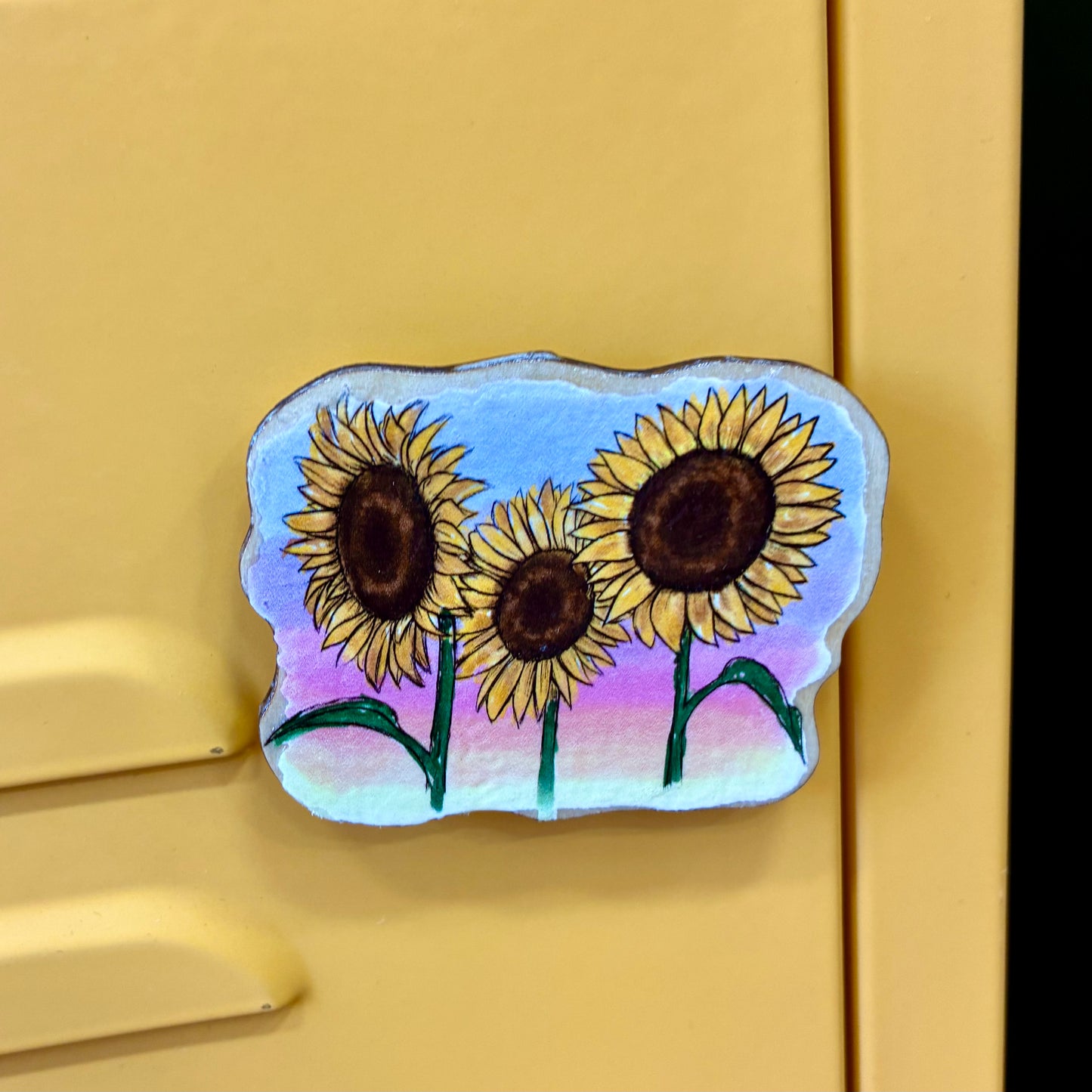 Sunflower Magnet