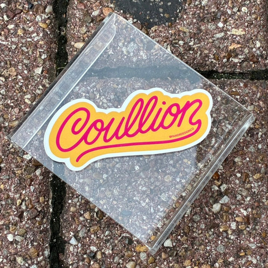 Couillon Sticker