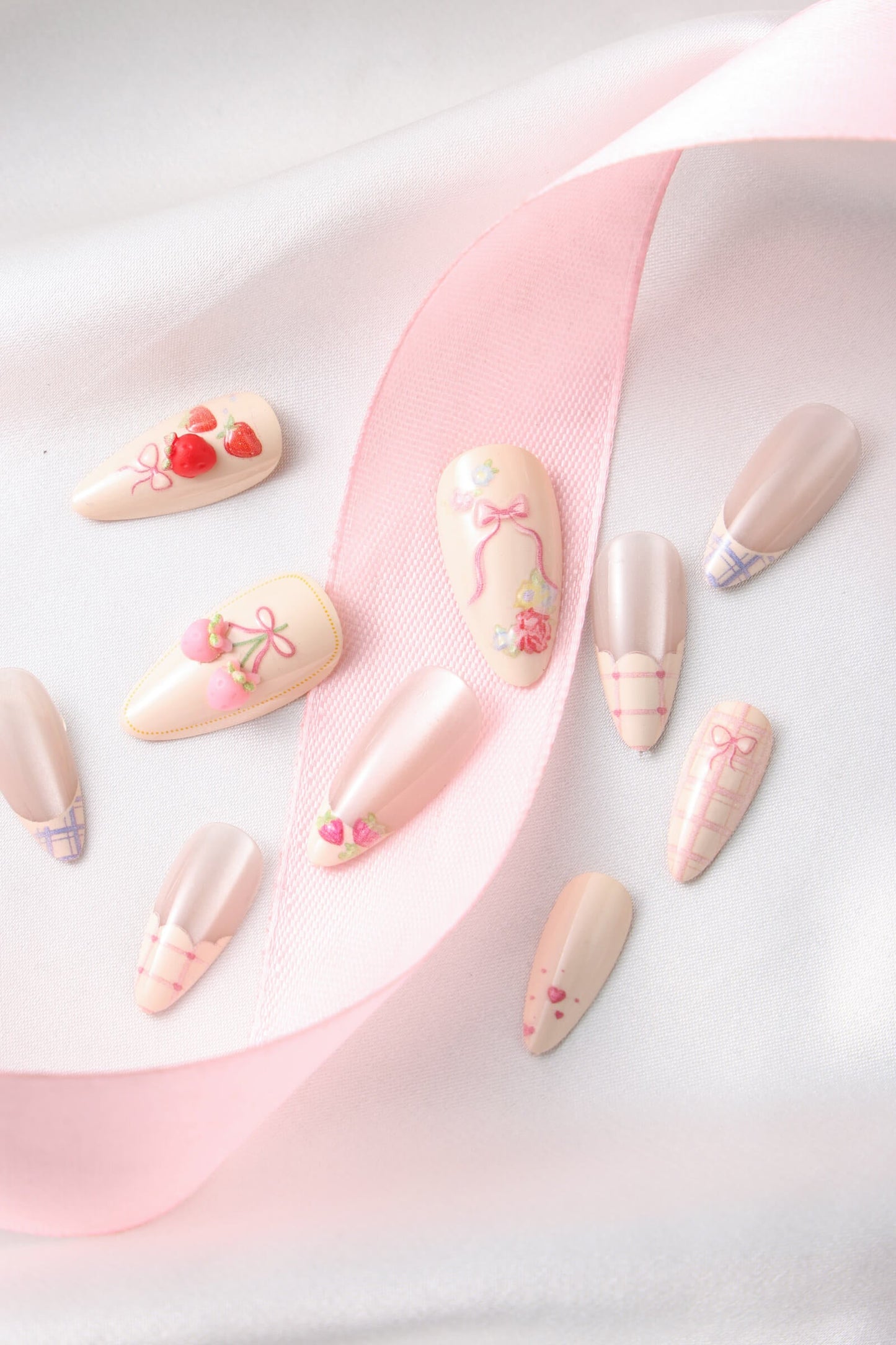 Floral Femme Nails