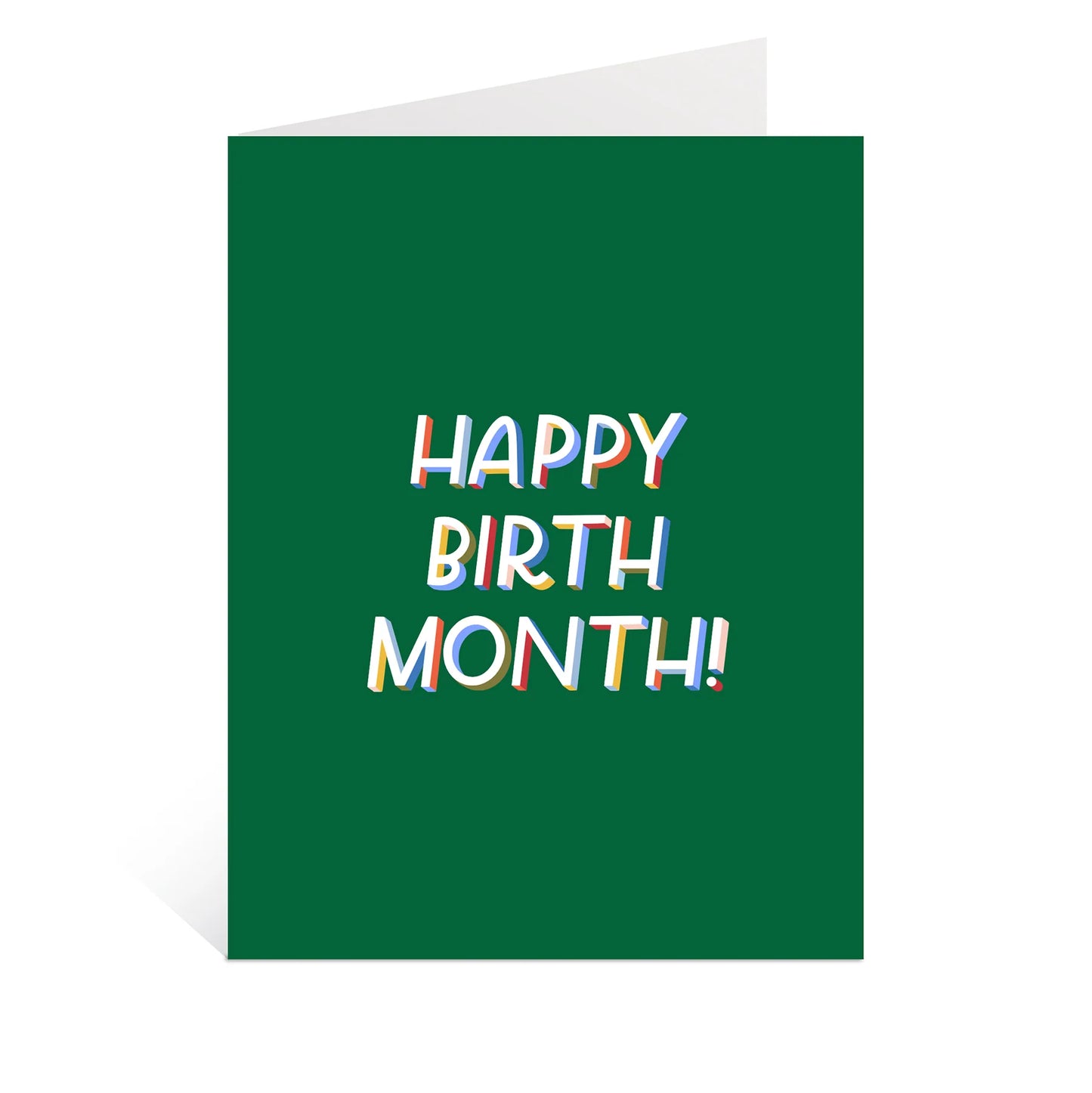 Happy Birth Month Card