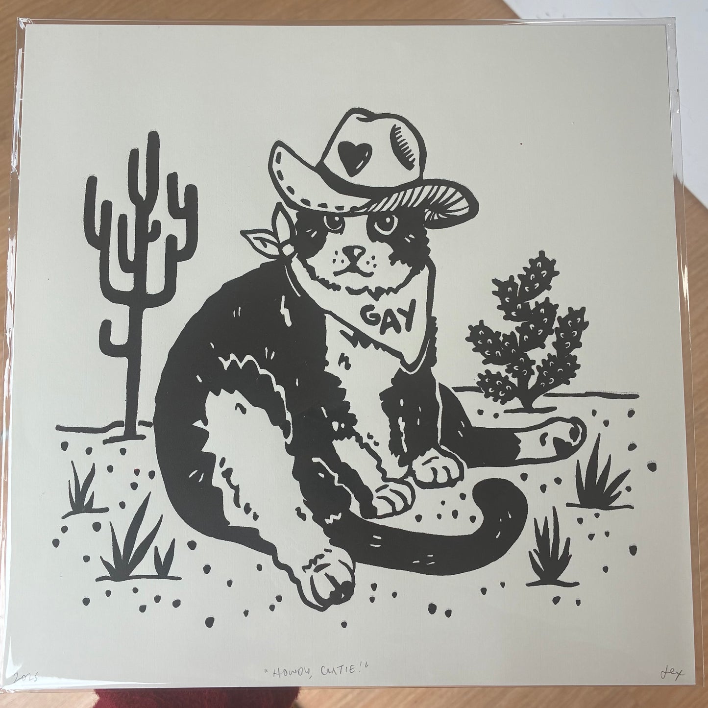 Howdy Cutie Print