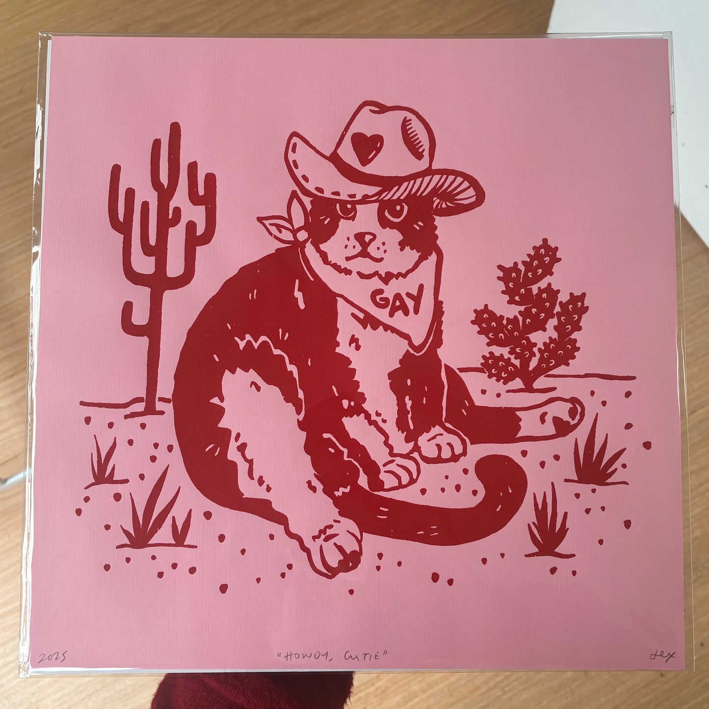 Howdy Cutie Print