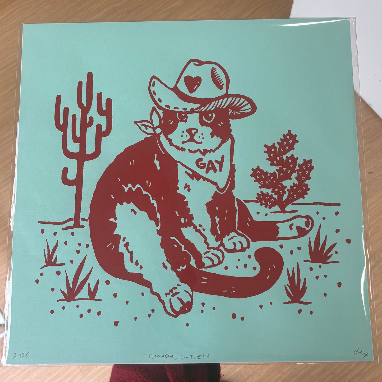 Howdy Cutie Print