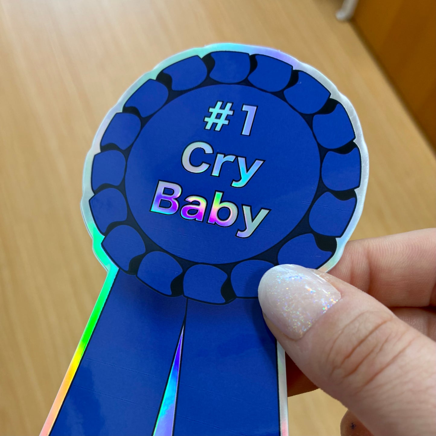 #1 Cry Baby Sticker