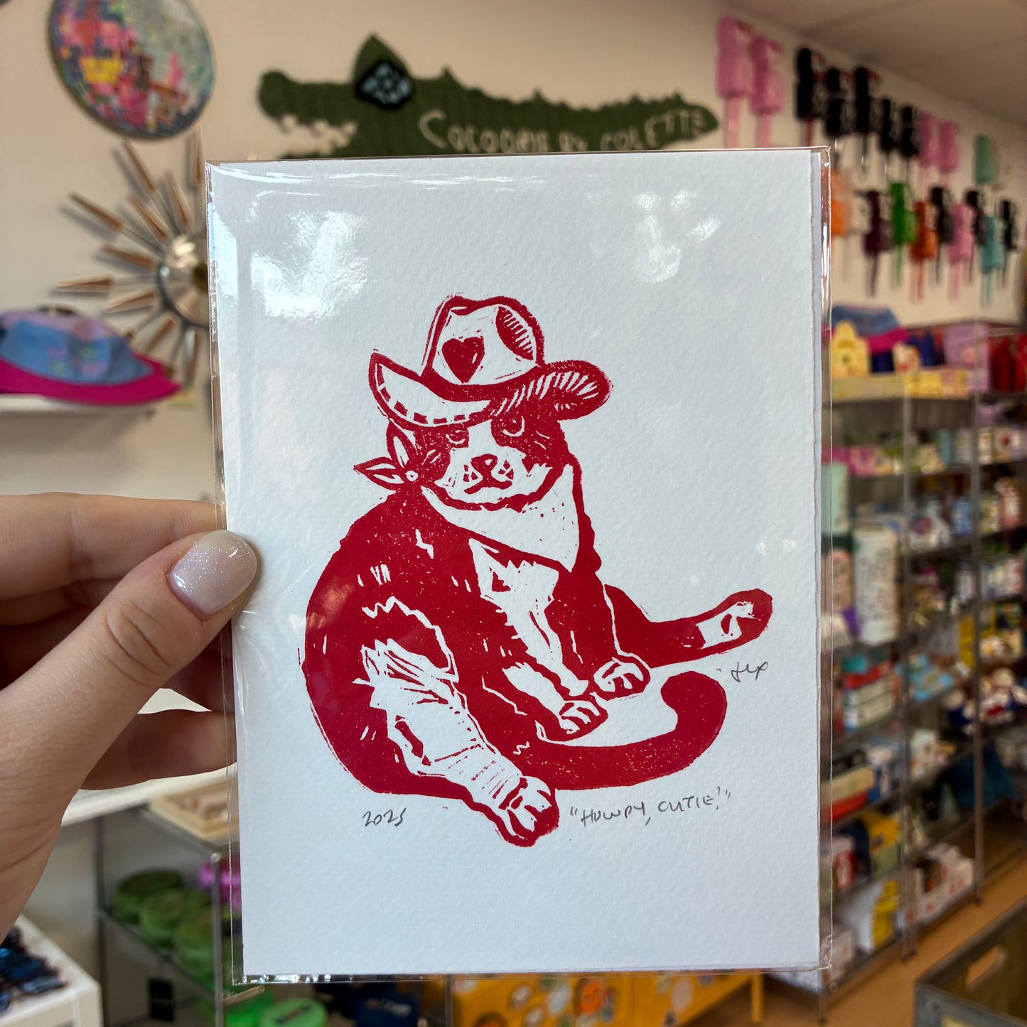 Howdy Cutie Print