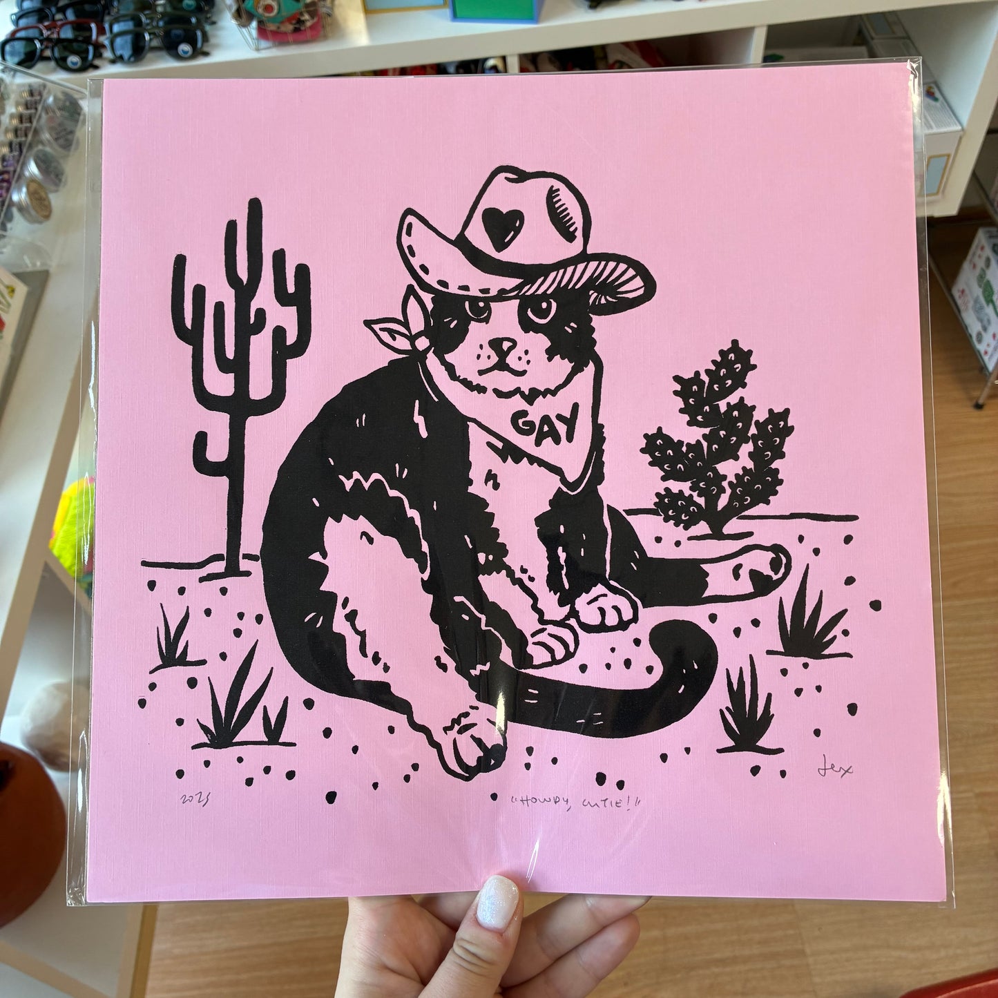 Howdy Cutie Print