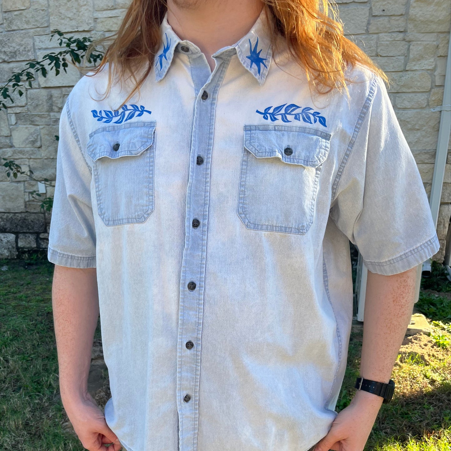St. George and the Dragon Denim Shirt