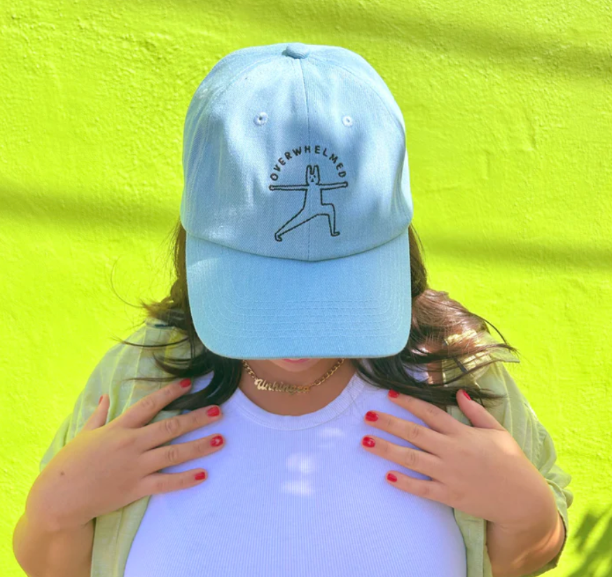 Overwhelmed Baseball Hat