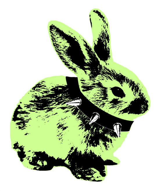 Hardcore Bunny Sticker