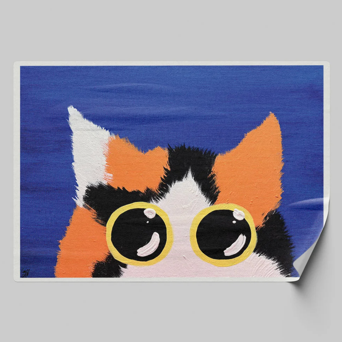 Calico Cat Sticker