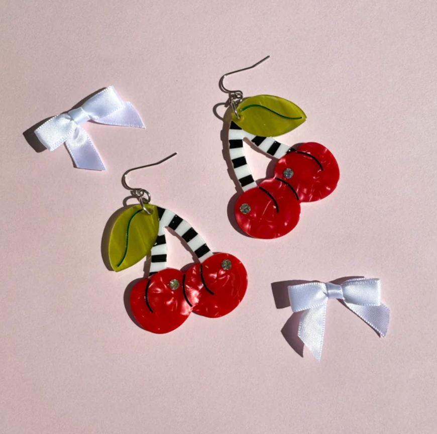 Punk Cherry Earrings