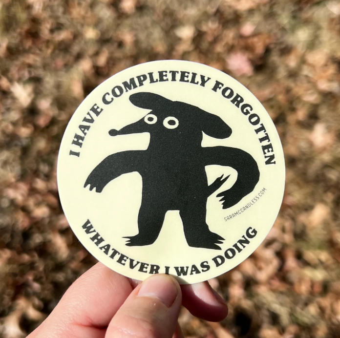 Completely Forgotten Sticker