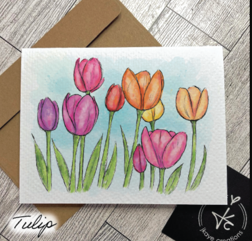 Tulip Greeting Card