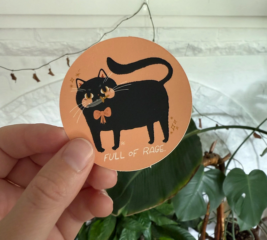 Full of Rage Sticker