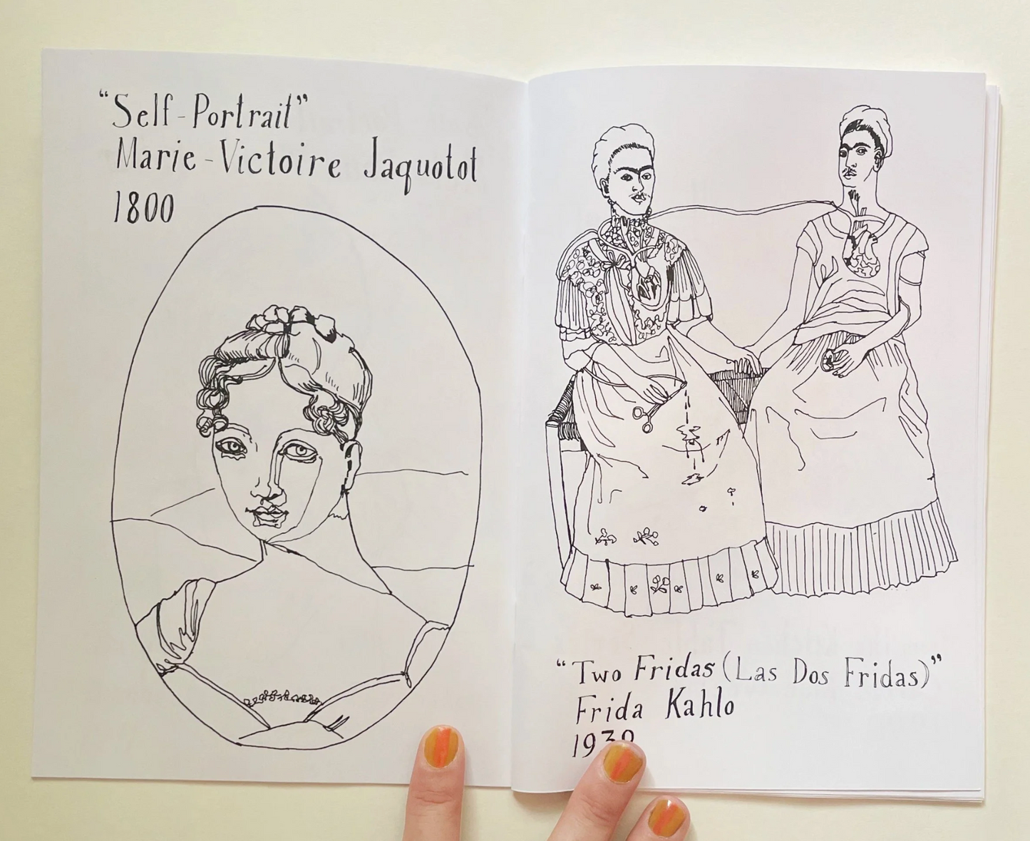 Self-Portraits By Women Artists Coloring Book