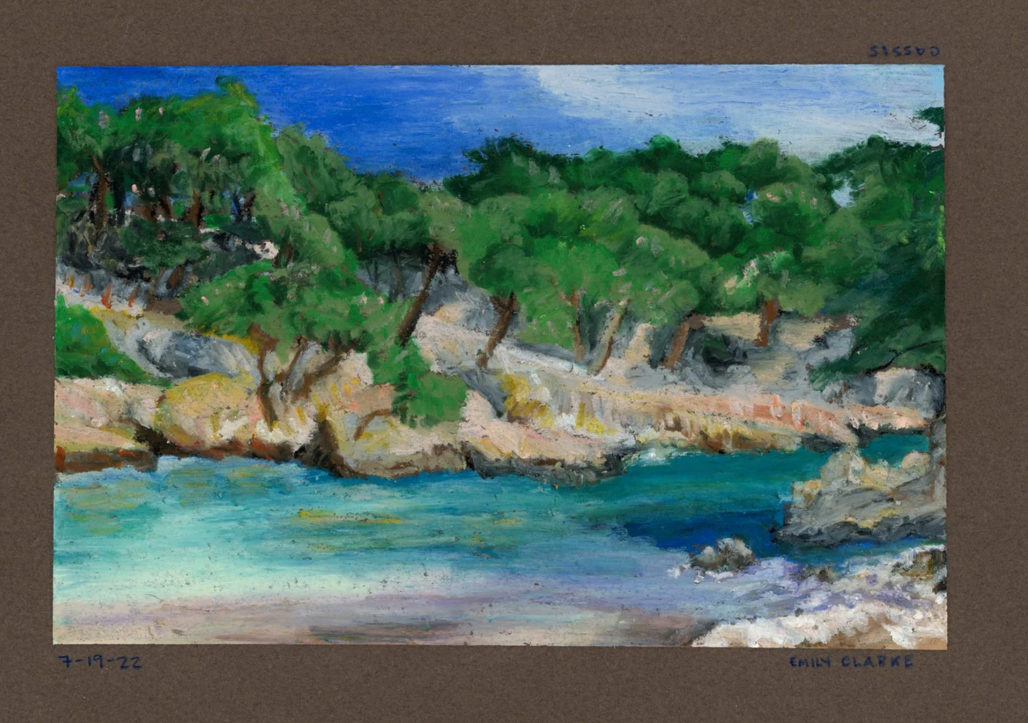 Cassis Calanques Print