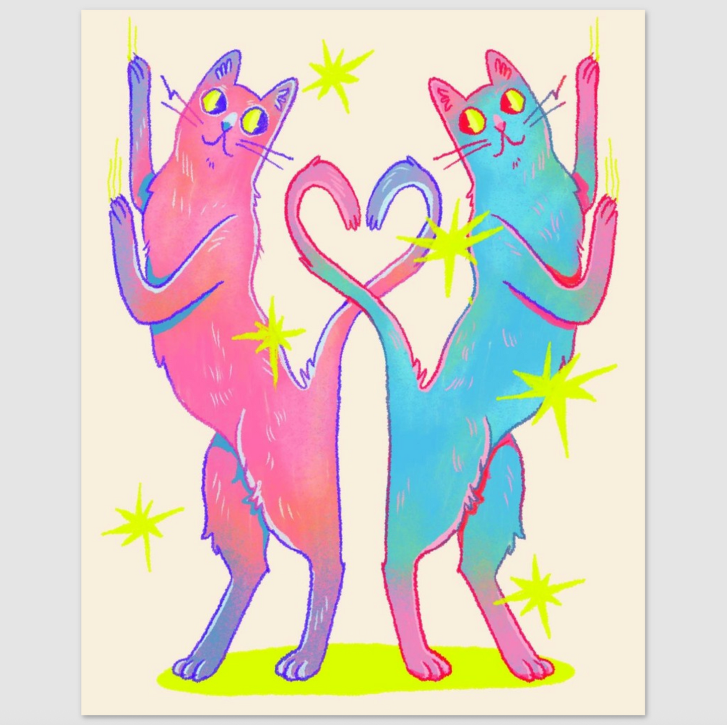 Kitty Cats Print