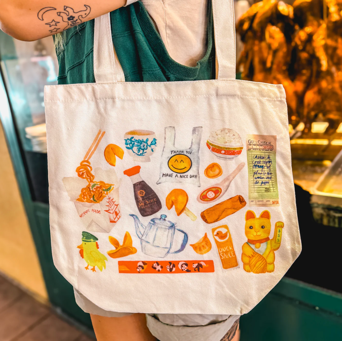 Chinese Takeout Tote