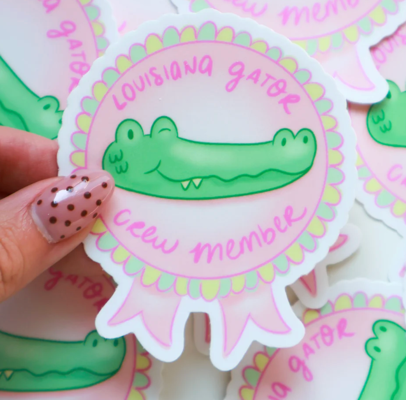 Gator Crew Member Sticker