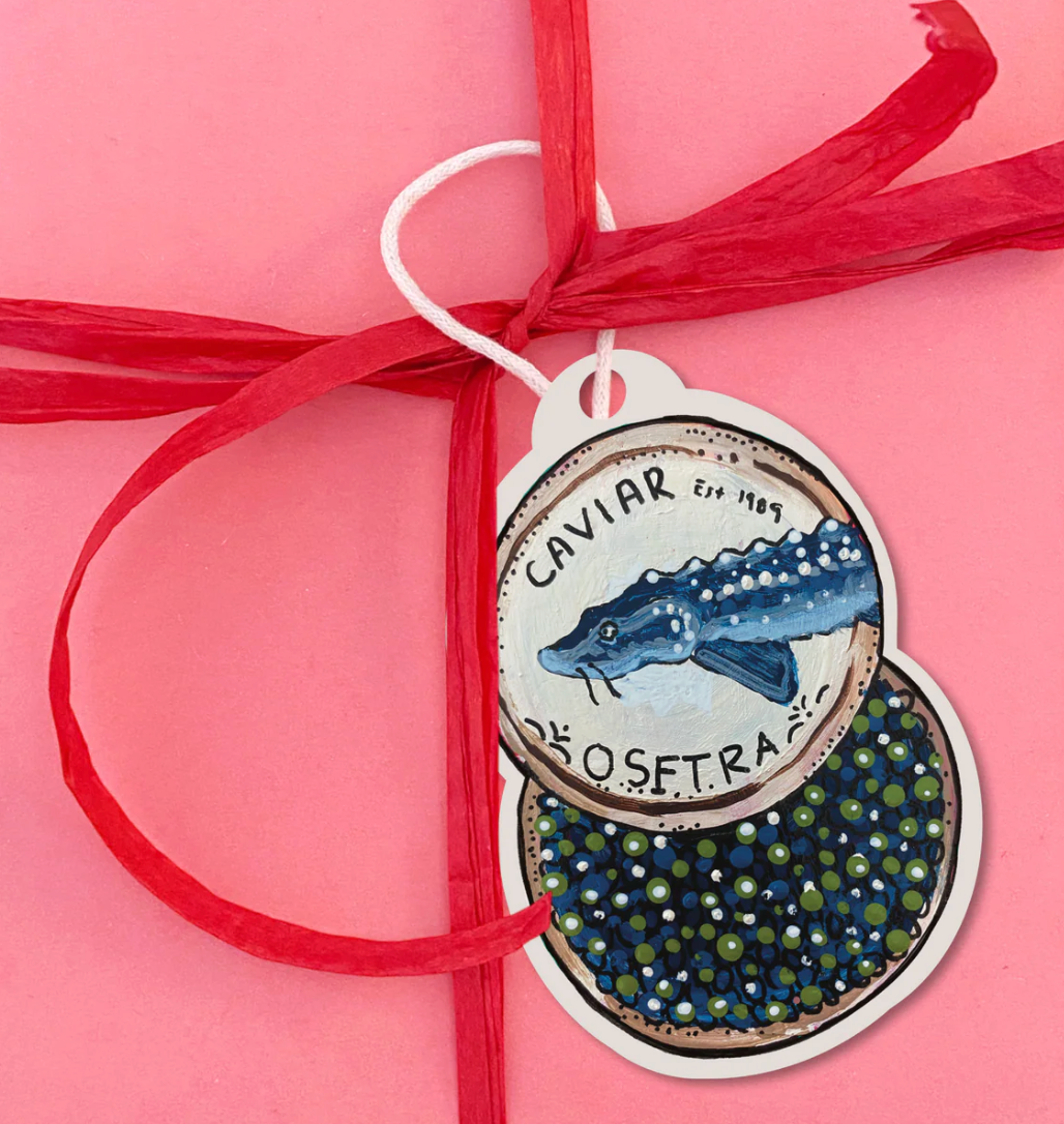 Caviar Gift Tag Set