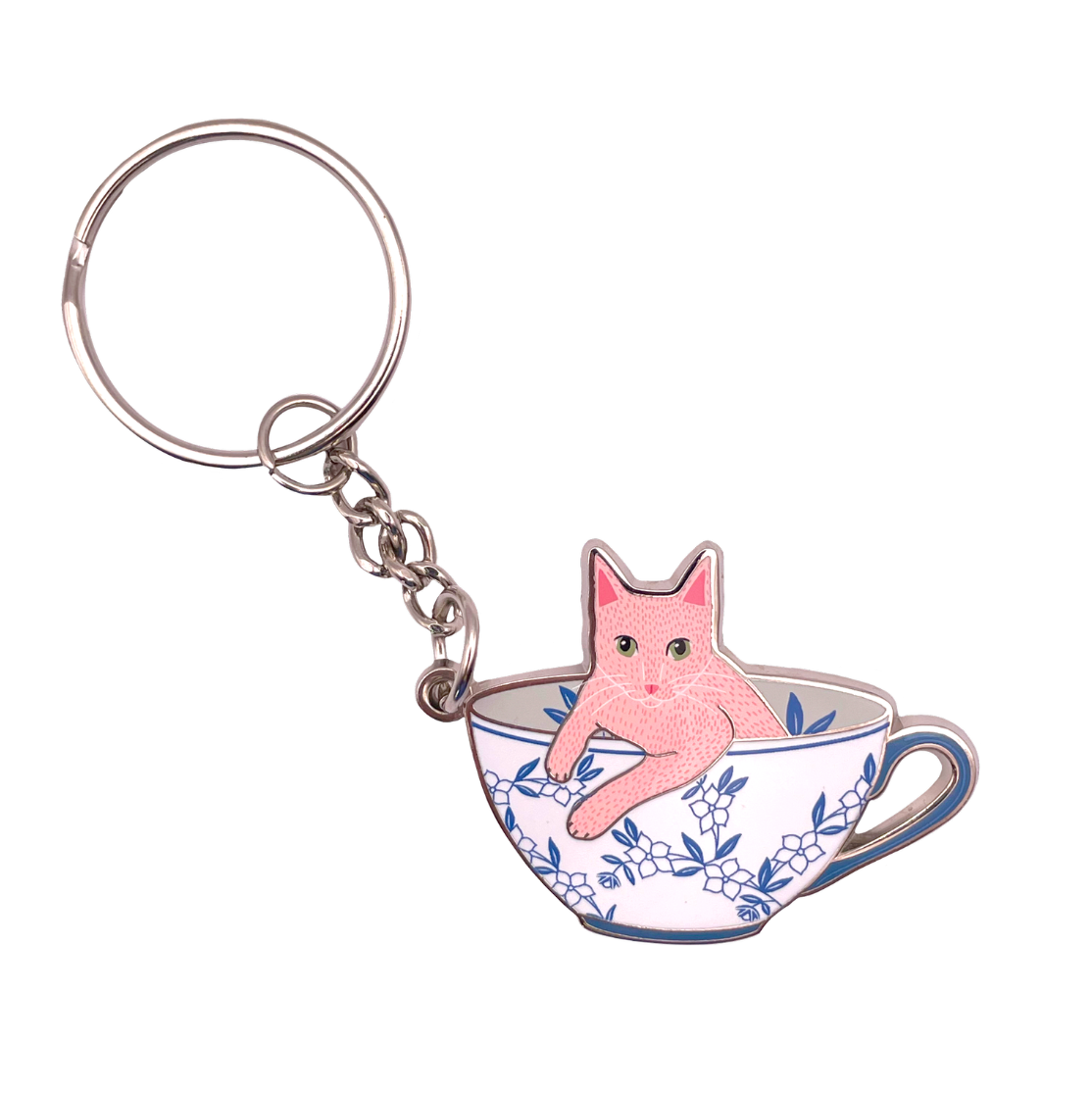 Cup of Kittea Keychain