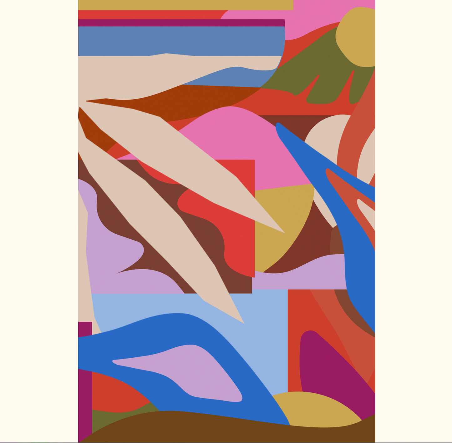 Flow Within the Waves Print