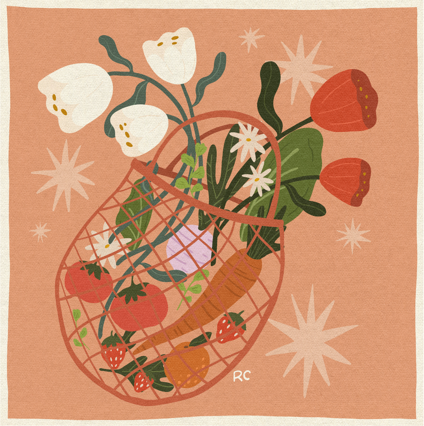 Farmer's Market Print