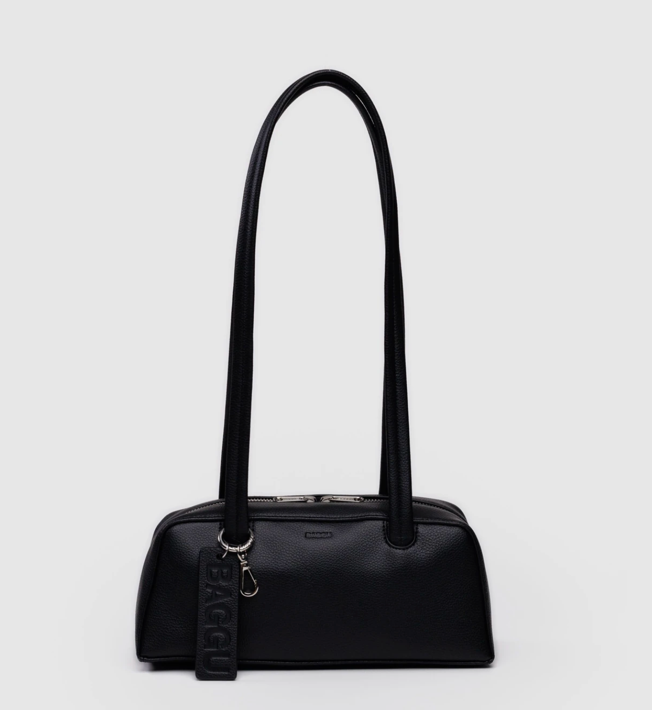 Small Recycled Leather Bowler Bag