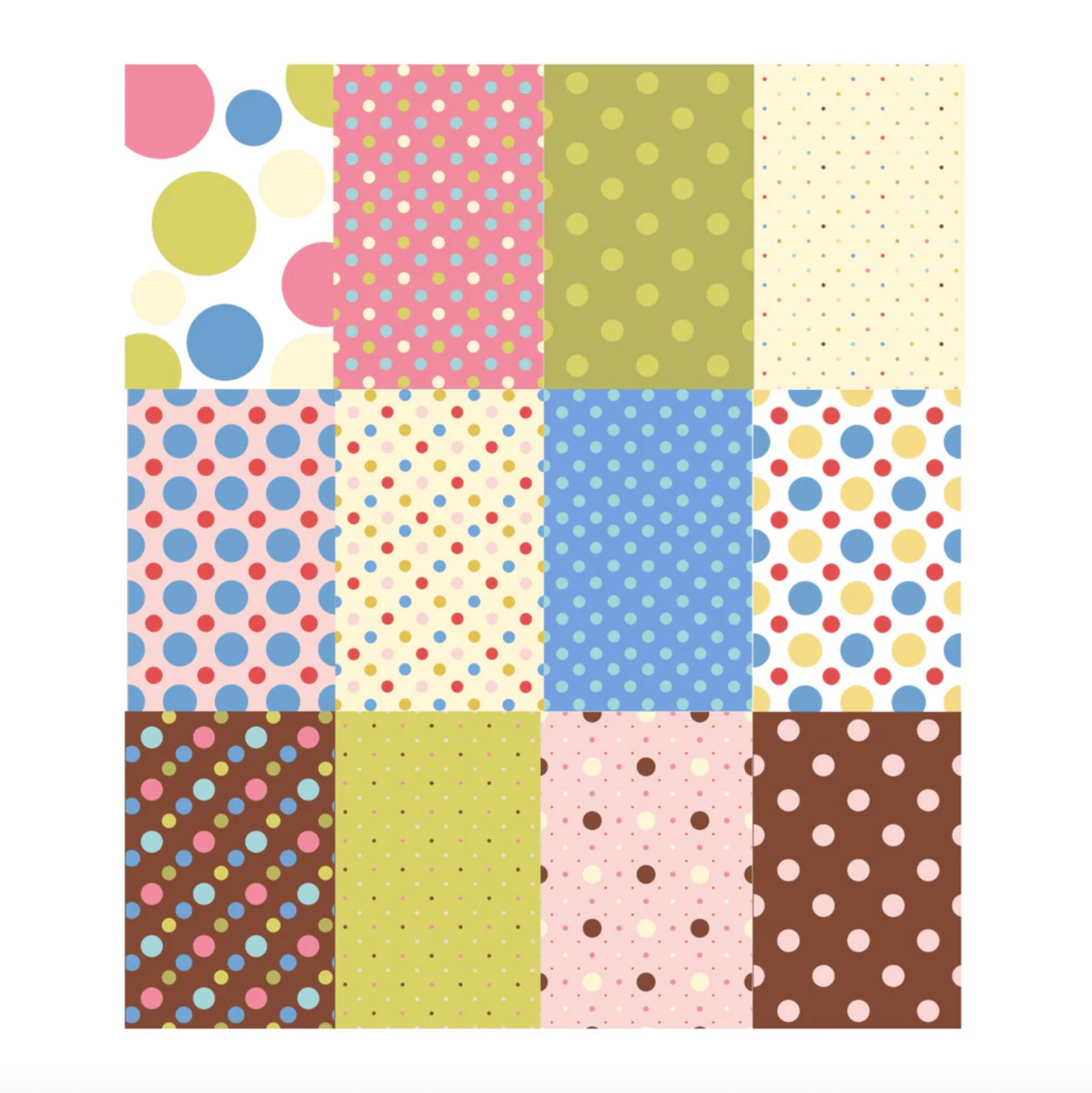 Pola Dot Paper Book