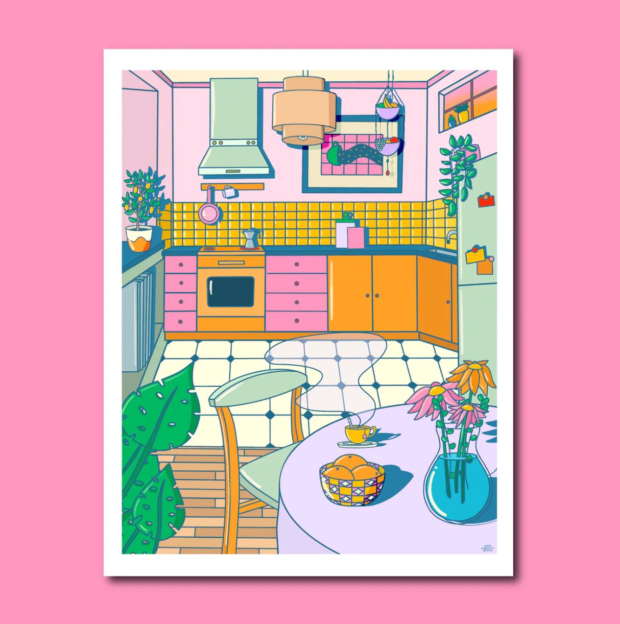 Tea Time Art Print