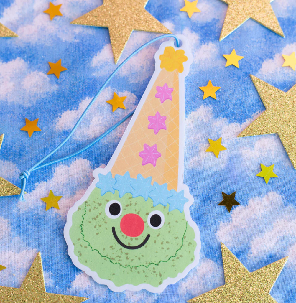 Ice Cream Clown Air Freshner