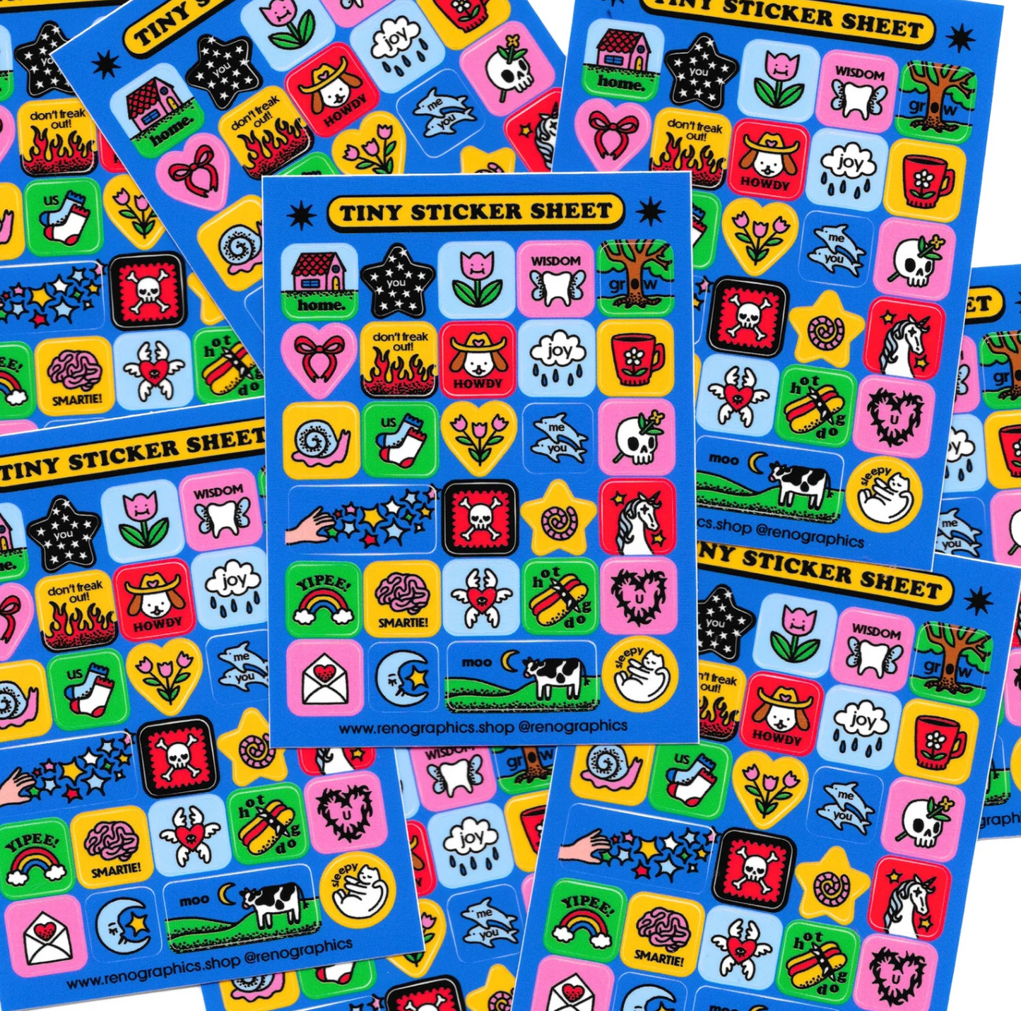 Tiny Sticker Sheet