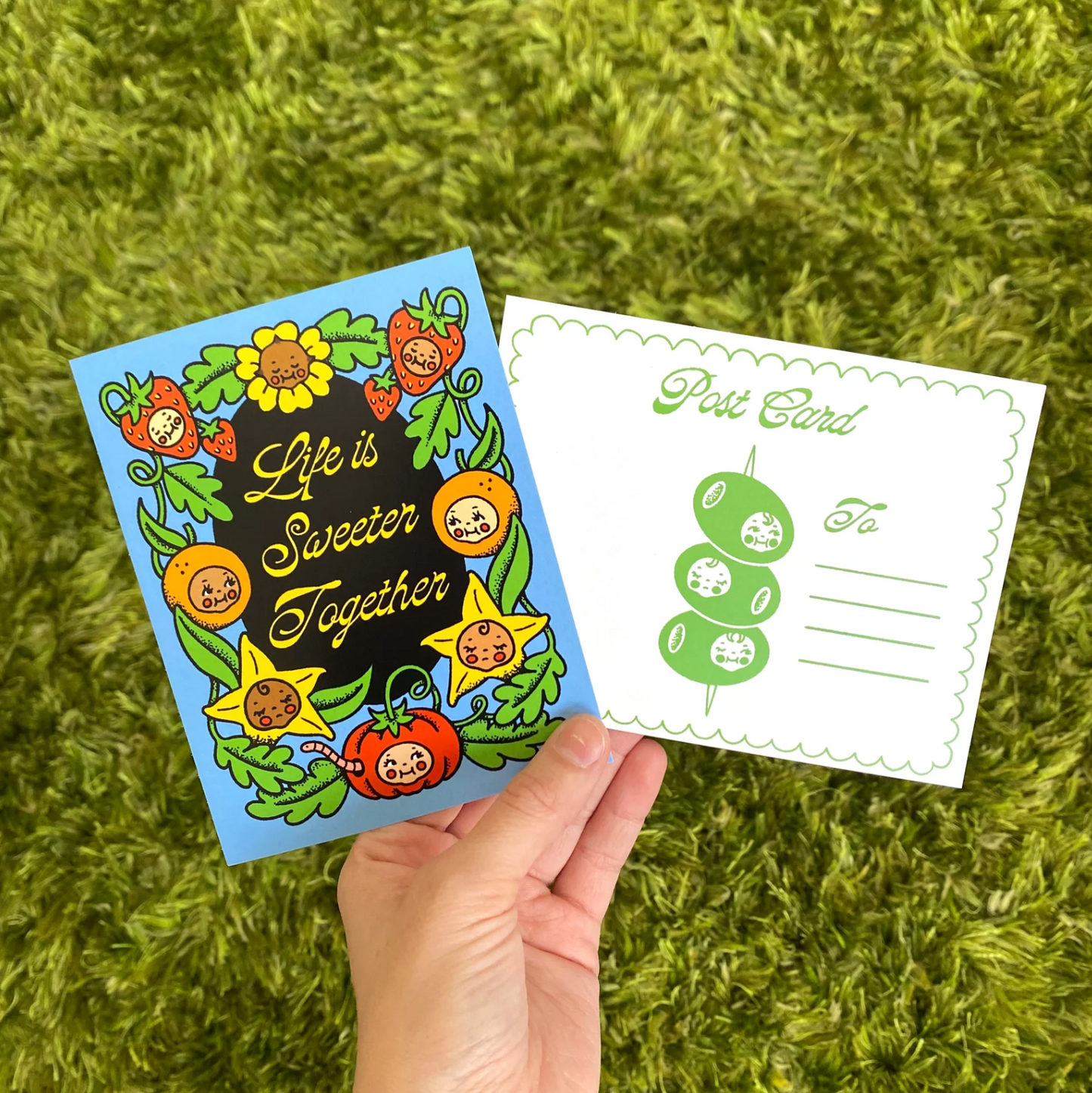 Sweeter Together Postcard