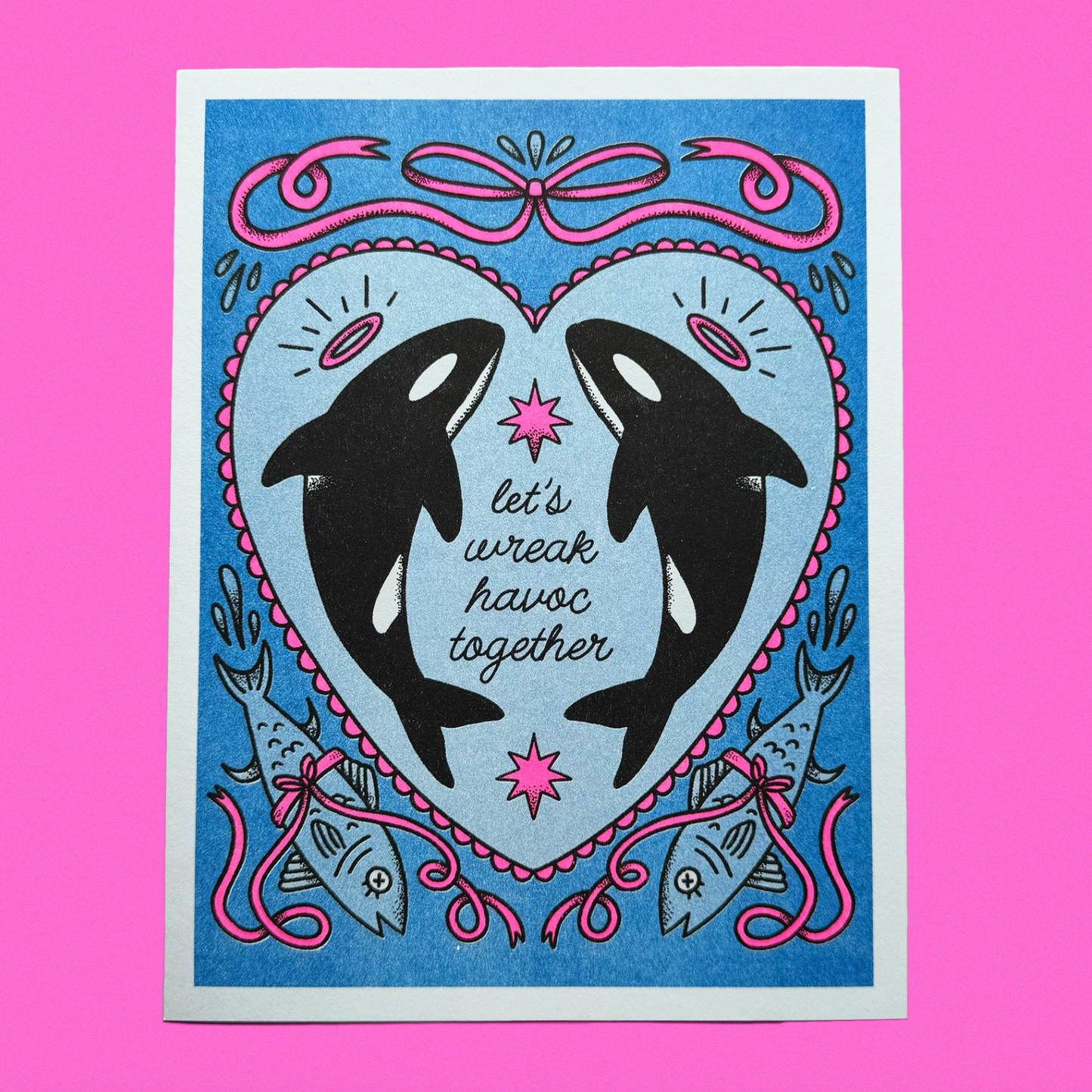 Orca Havoc Print