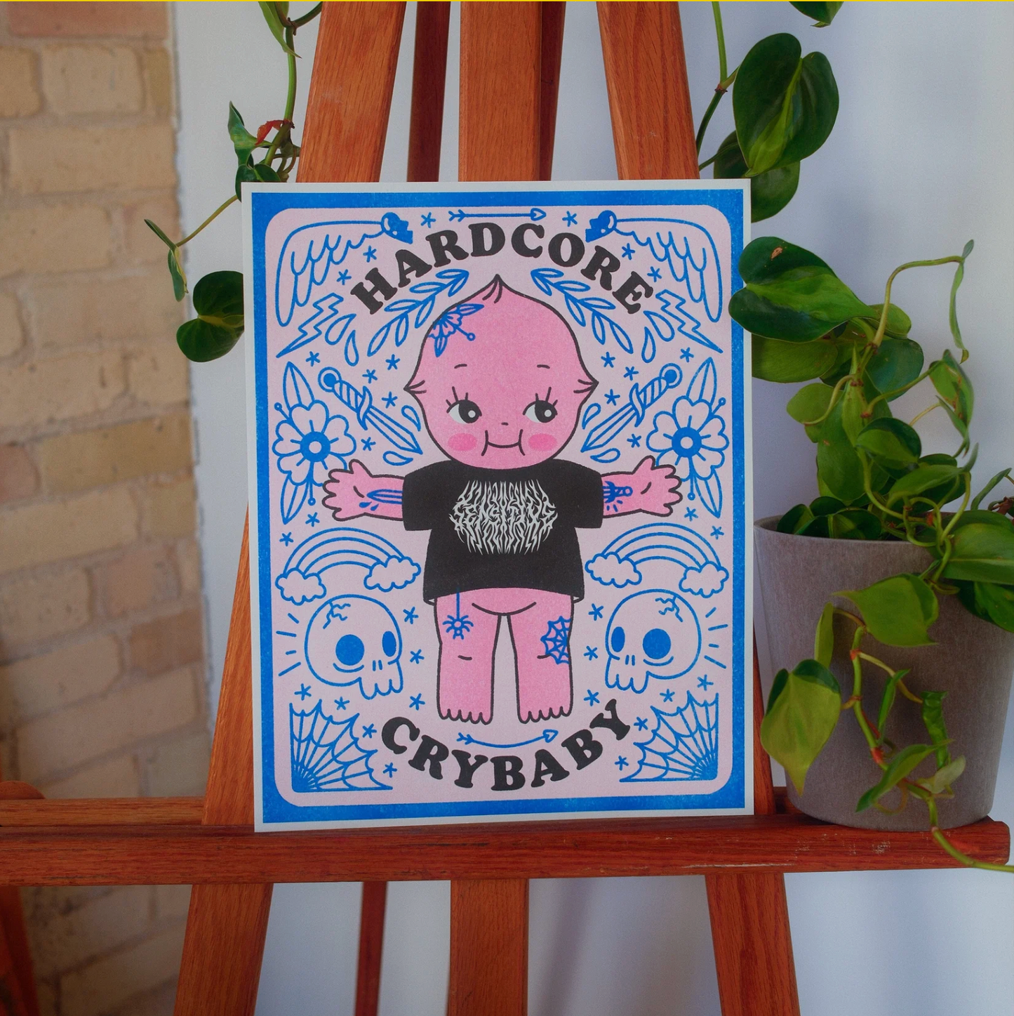 Jumbo Hardcore Crybaby Print