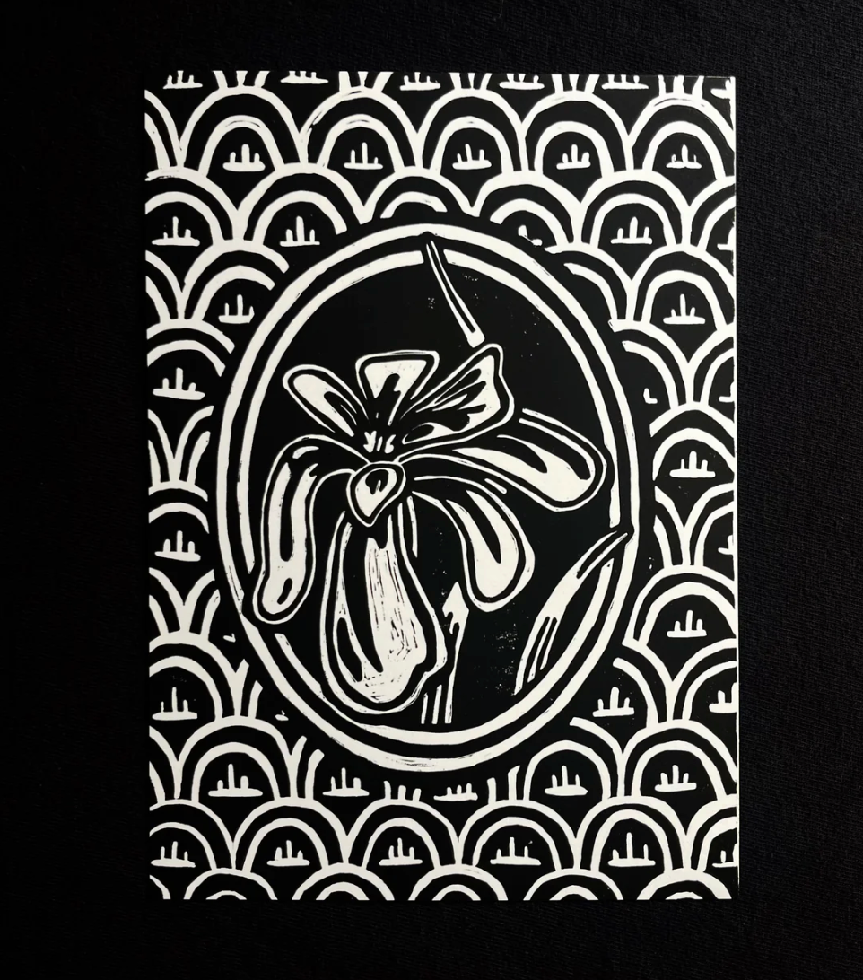 Abbeville Iris Print