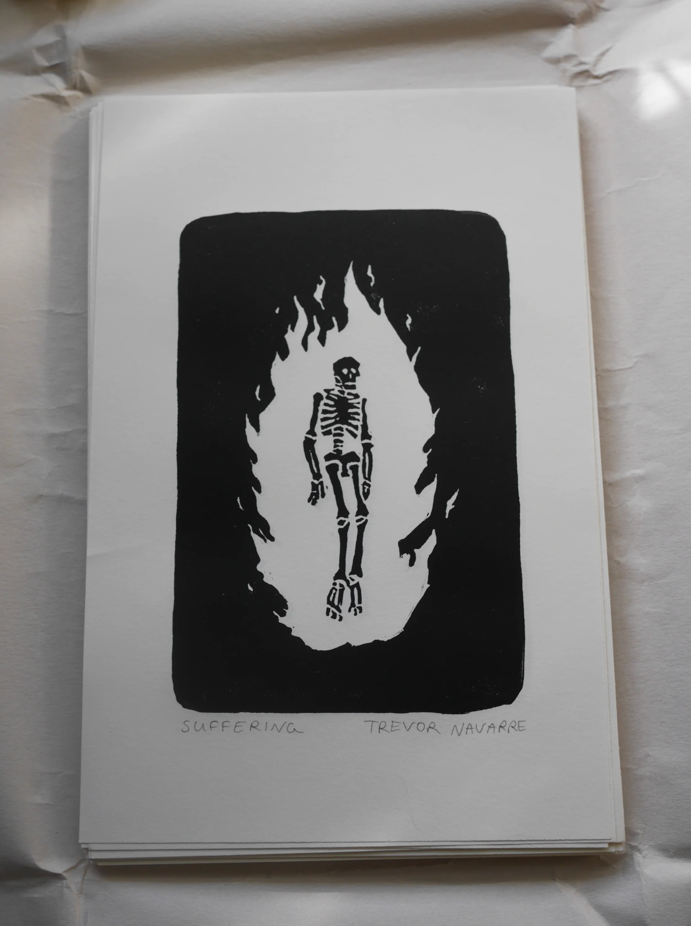 Suffering Print