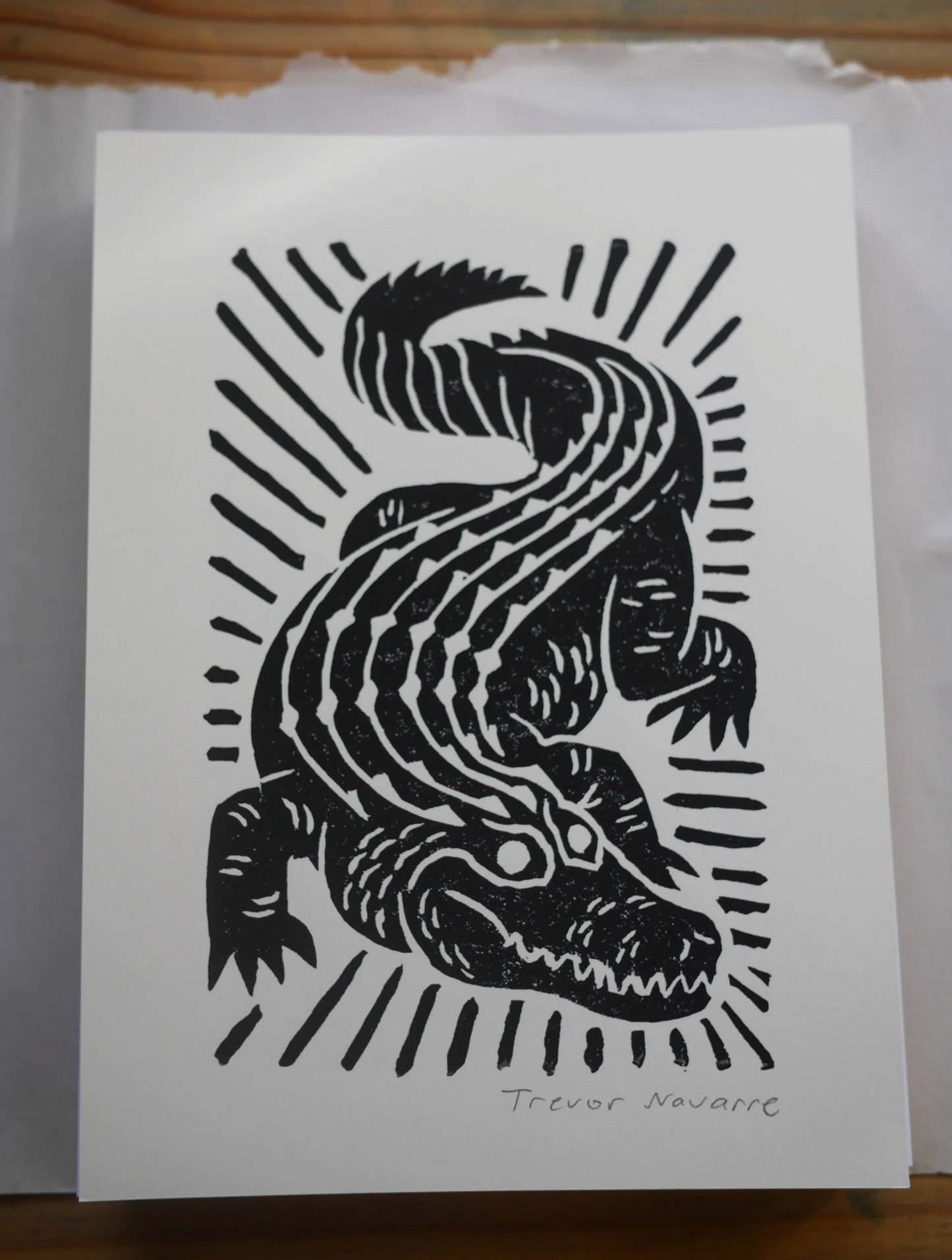 Alligator Print