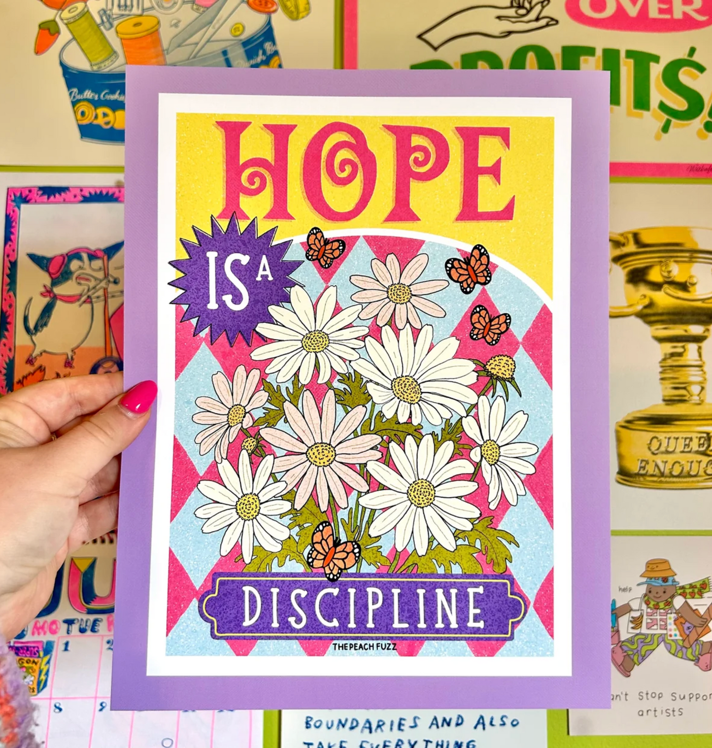 Hope is a Discipline Print