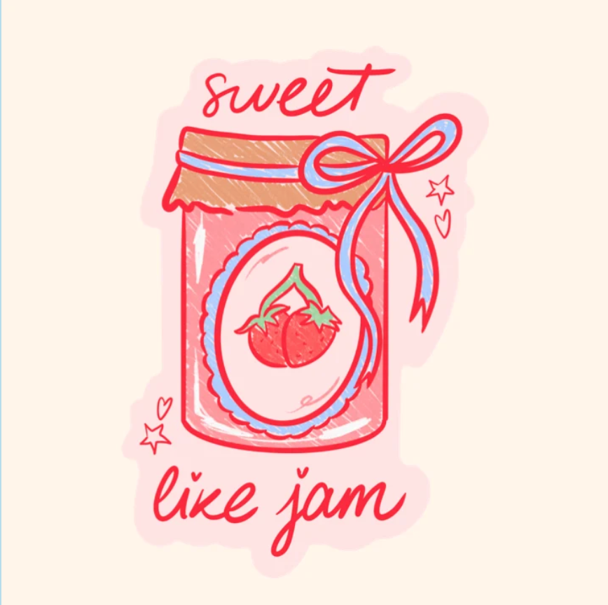 Sweet Like Jam Magnet