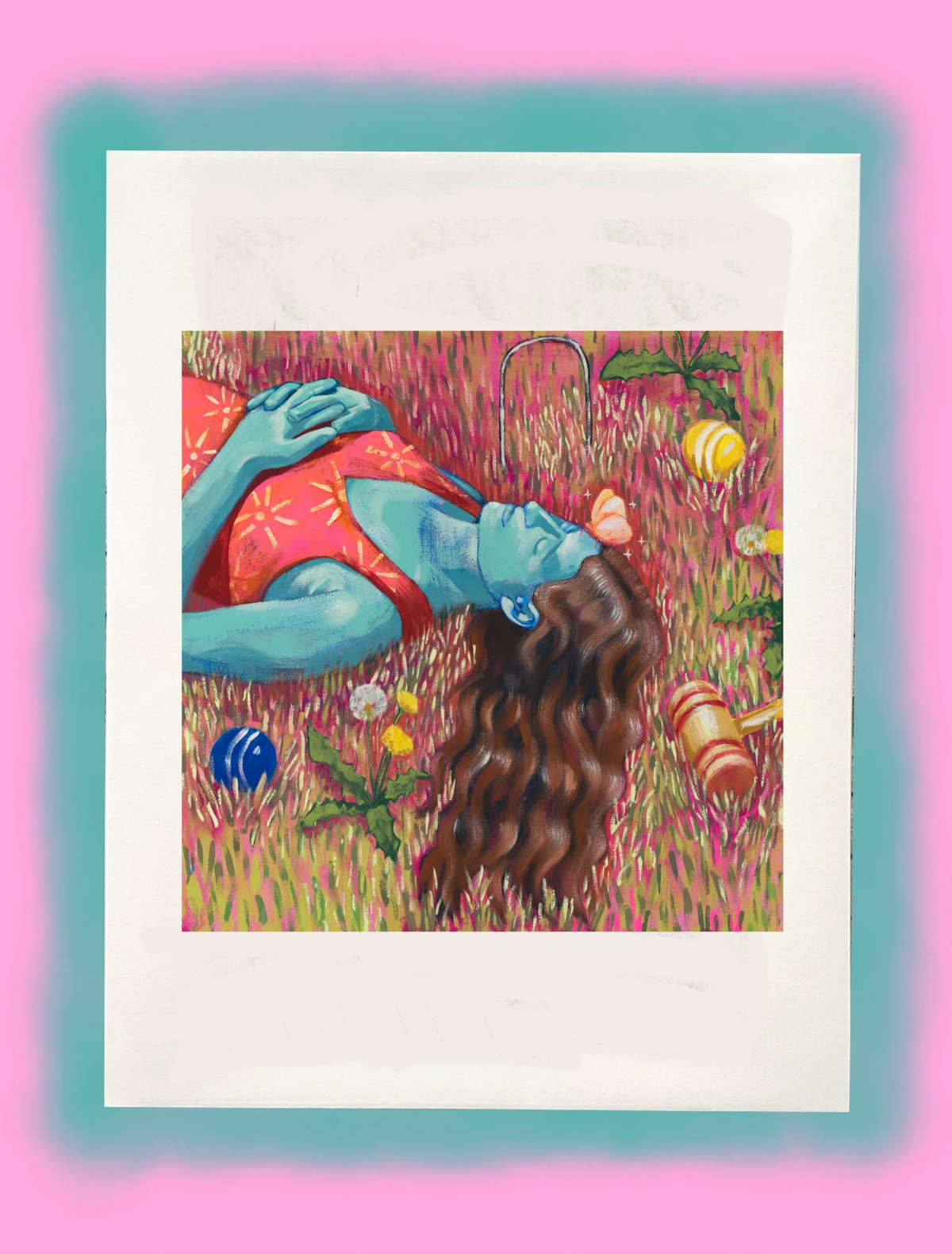 Infinite Croquet Print