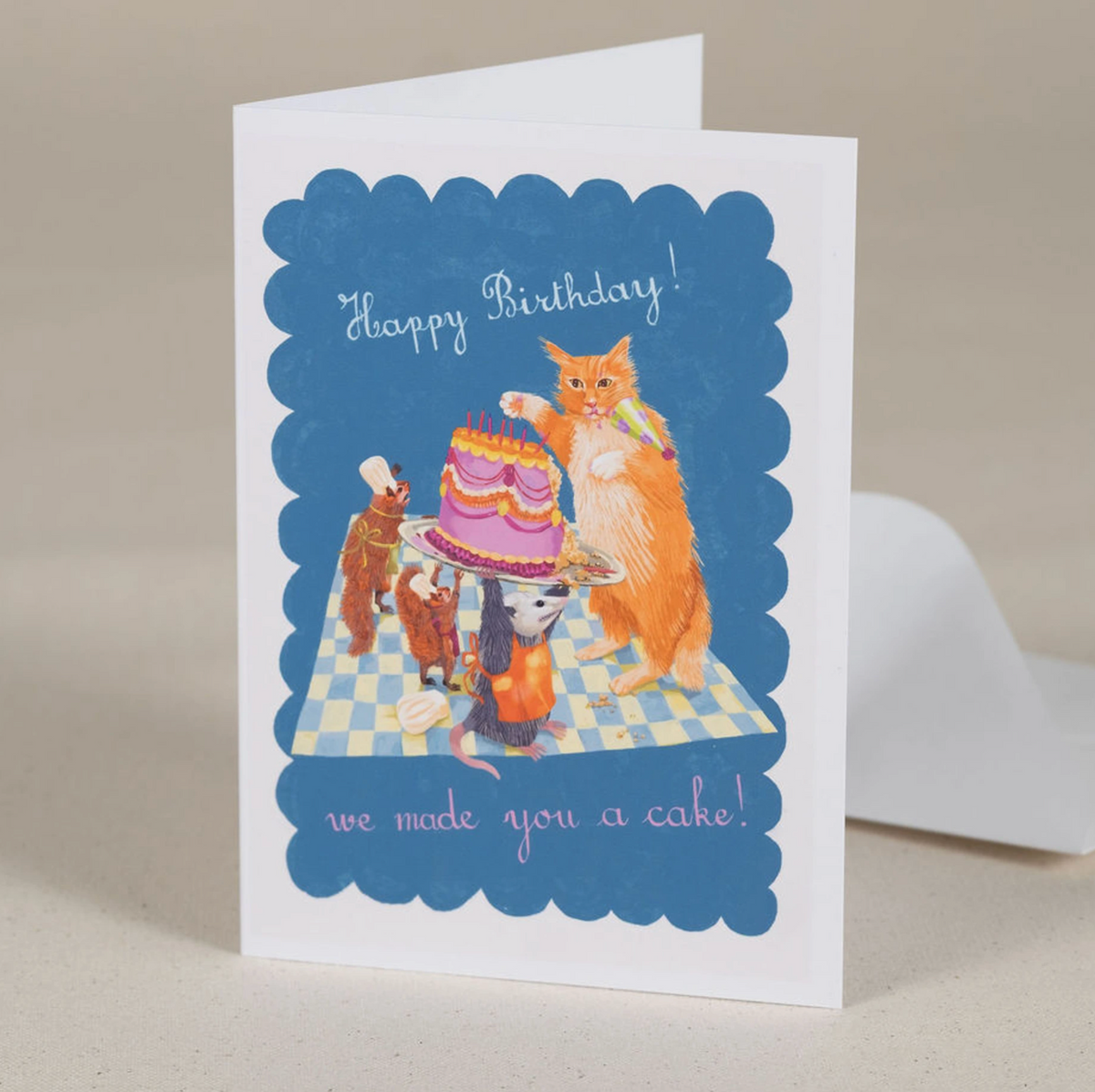 We Made You A Cake Card
