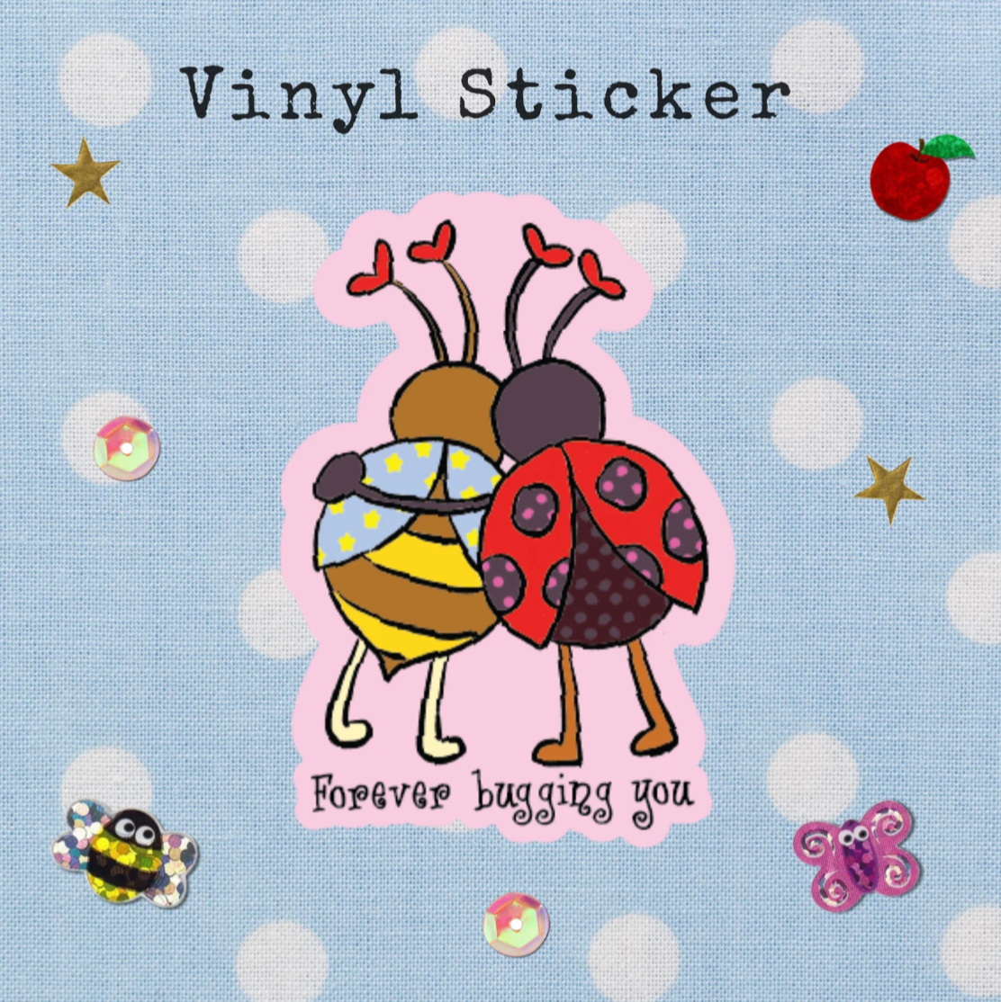 Bug Vinyl Sticker