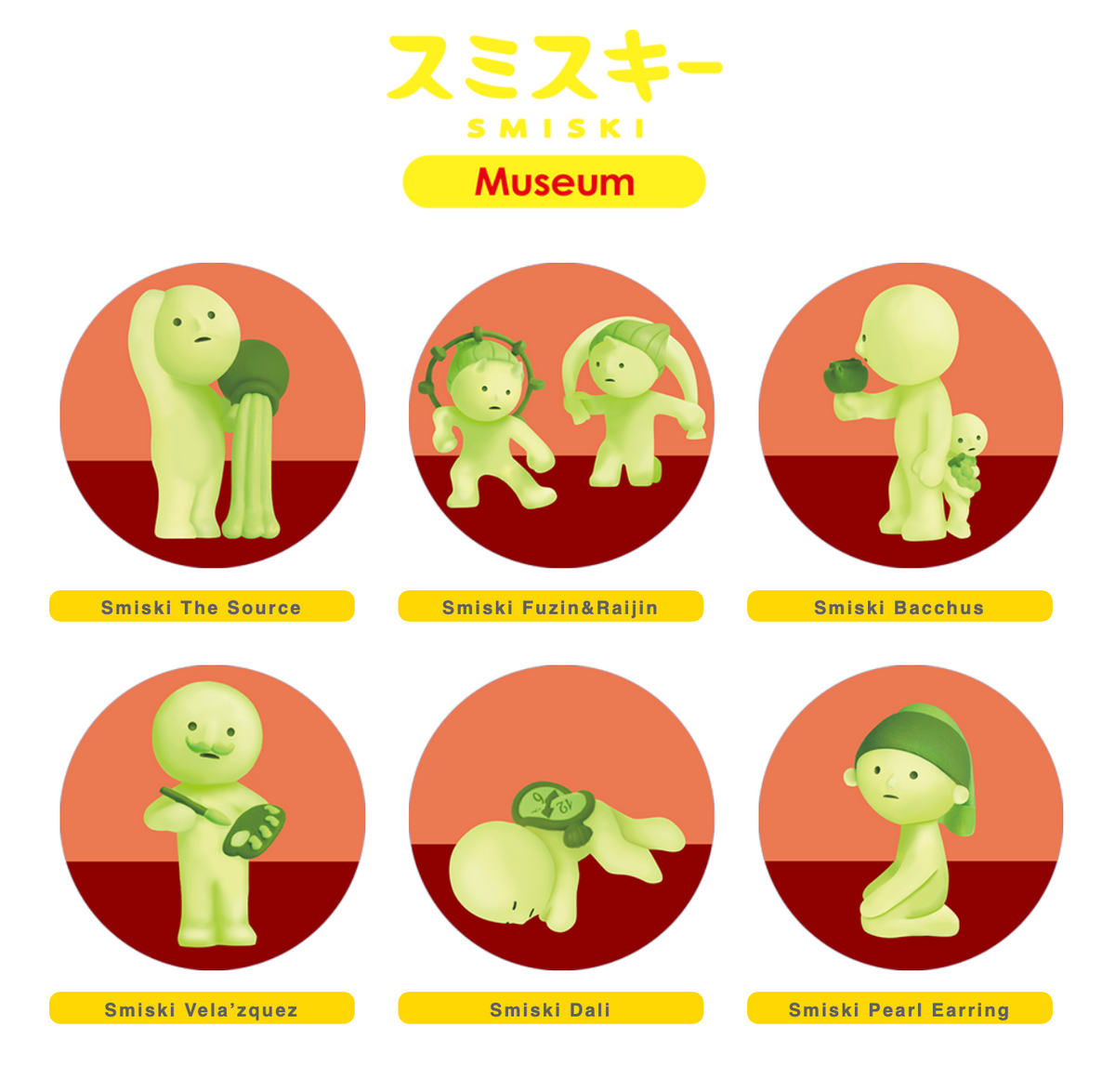 Smiski Museum Series