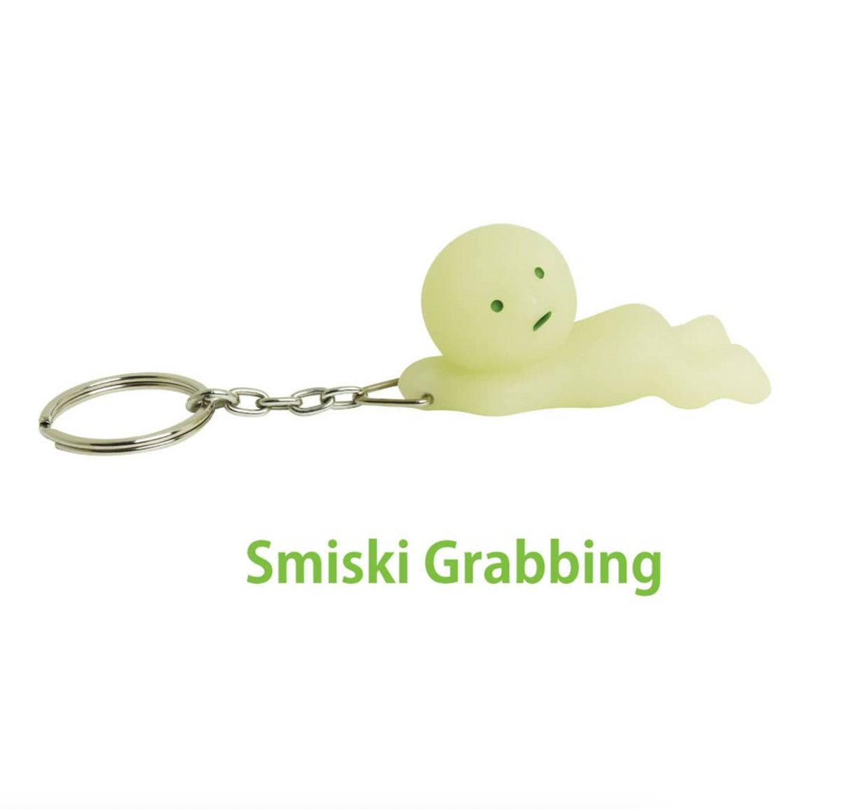 Smiski Grabbing Keychain