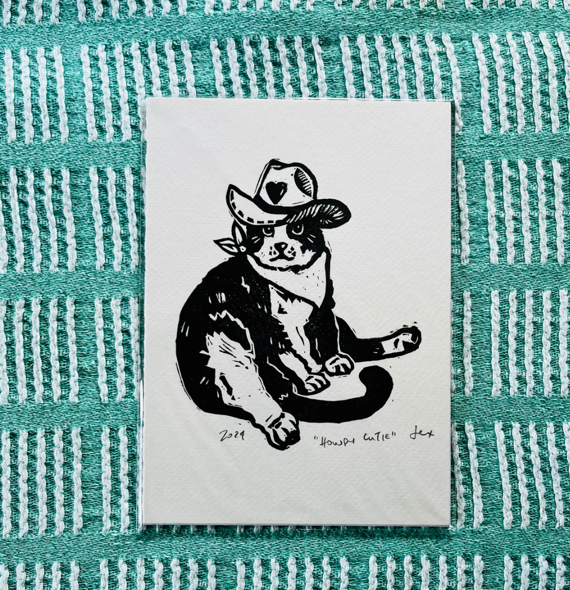 Howdy Cutie Print