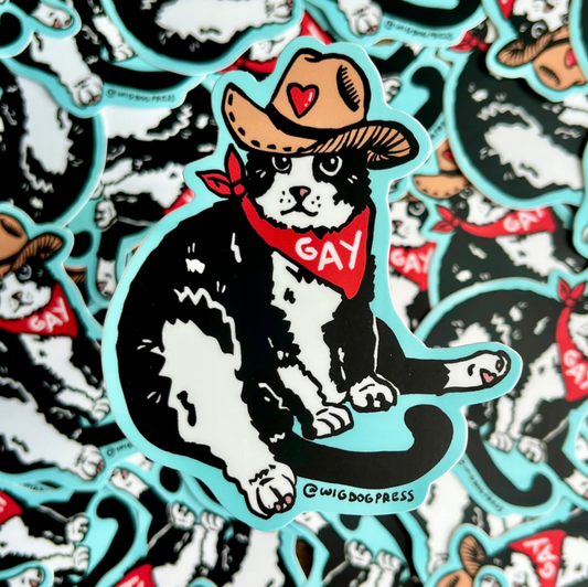 Howdy Cutie Sticker