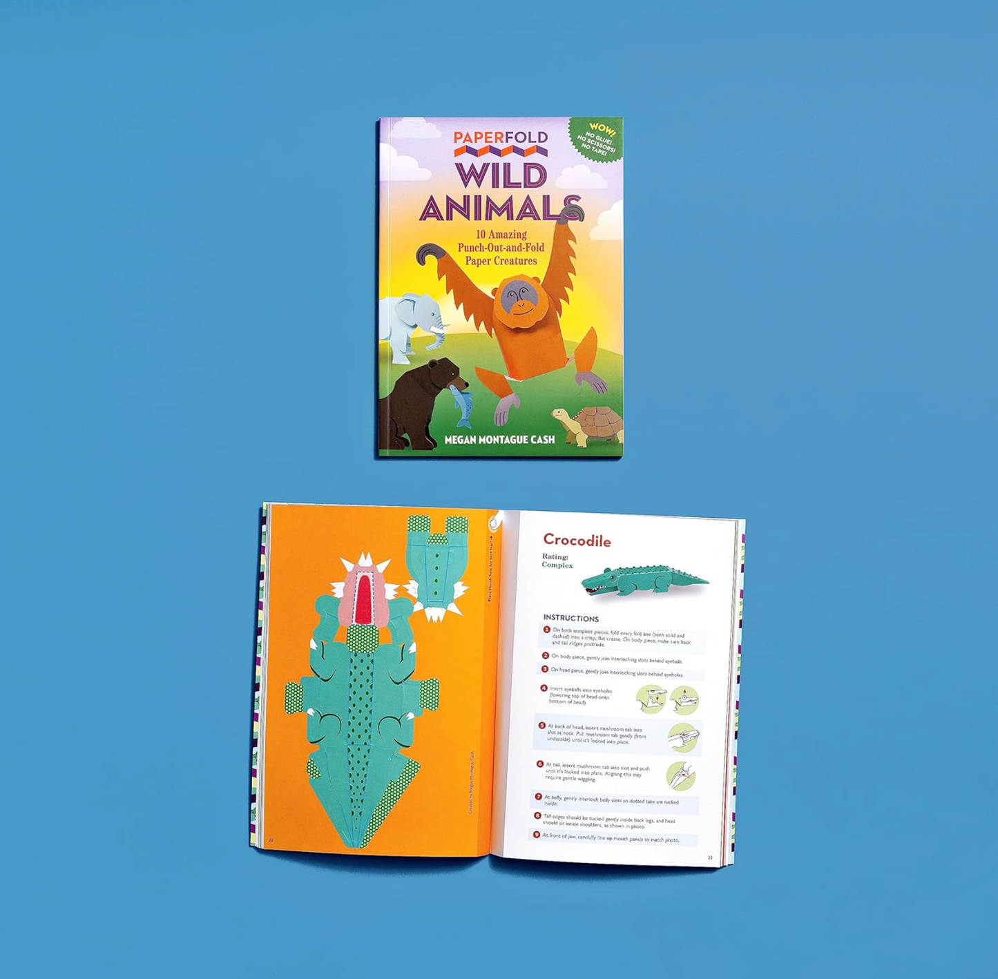 Paperfold Wild Animals Book