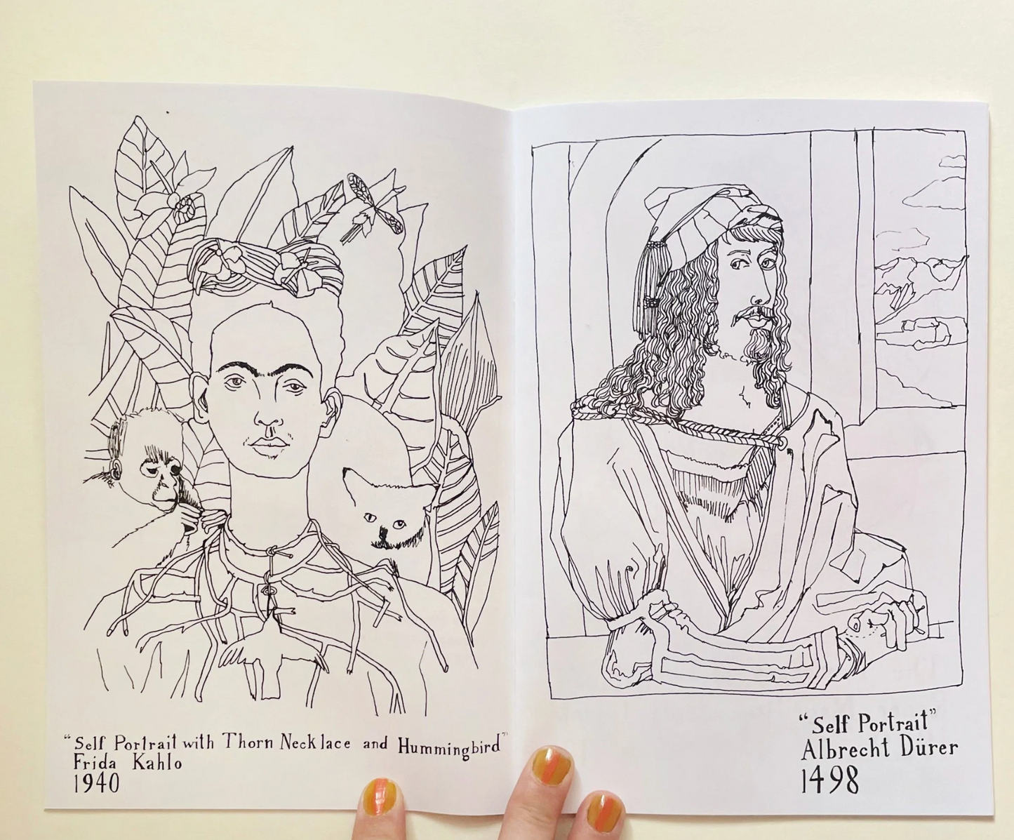 Art History Coloring Book